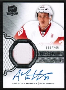 17 UD The Cup 2016 Anthony Mantha parche automático novato RC 190/249 2 colores - Imagen 1 de 2