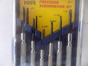 6 piezas. JUEGO DE DESTORNILLADORES PEQUEÑOS DE K&R TOOLS PO    - Imagen 1 de 2