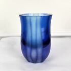 Villeroy & Boch 4,5" Art Blue Glas Mattiert Design Vase