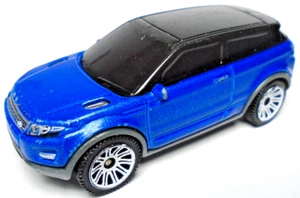 2015 MATCHBOX '15 RANGE ROVER EVOQUE METAL FLAKE BLUE 1:64 DIECAST 2 5/8" SUV - Picture 1 of 6