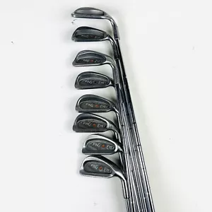 Ping Eye 2 Iron Set 3-9, SW Orange Dot Karsten (R) Steel Men's RH - Picture 1 of 5