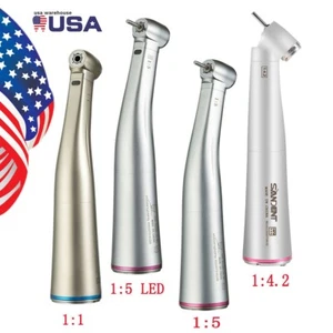 Manipolo ottico/LED angolo di contrasto aumento 1:4.2 1:5 dentale adatto a NSK elettrico US - Foto 1 di 15