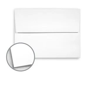 Cougar Opaque - Announcement Envelopes - WHITE - A7 Envelopes - 250 per Pack - Picture 1 of 1