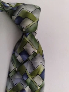 J. Garcia Tie "Mixmaster" Collection 46 LIMITEDEDITION silk tie. 62" 3.5" - Picture 1 of 7