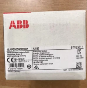 NUEVO ABB 1SAP250300R0001 AI523 D2 Módulo de Entrada Analógica EE. UU. Free IVA - Imagen 1 de 5