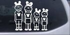 Mickey Mouse Disney 2 Kids Stick Family Car or Truck Window Laptop Decal Sticker