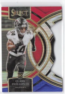 2023-24 Panini Select Clark Phillips III RC #109 Red & Blue Prizm Die Cut - Bild 1 von 2