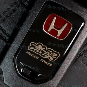 MUGEN RED H KEY FOB BACK COVER JDM FOR 2015+ Honda Civic Accord FIT CRV JAZZ CRZ - Picture 1 of 5