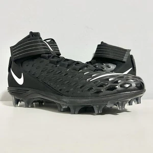 Nike Force Savage Pro 2 “Black White” Men's Size 10.5 Lineman Football Cleats - Picture 1 of 8
