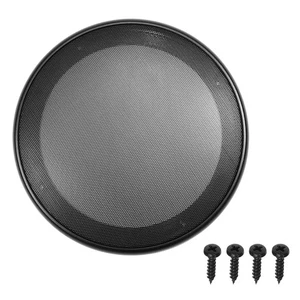 Cubierta protectora para woofer circular decorativo malla 2 piezas 8 altavoces cubierta protectora A - Imagen 1 de 7