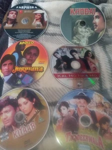 DVD Konvolut - Shah Rukh Khan, Raveena Tandon, Sanjay Dutt, Amiitabh Bachchan - Bild 1 von 1