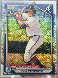 2024 Topps Bowman Chrome - Mojo Refractor #BCP-220 Jose Perdomo - Picture 1 of 2