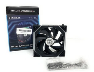 Lian Li UNI FAN SL Revolutionary Wireless 120 ARGB Fan, Black - Afbeelding 1 van 6