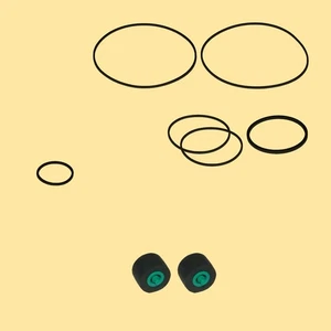 Riemen Andruckrolle = Kit 1 für Aiwa NSX-S 222 HR Compact System - Picture 1 of 7