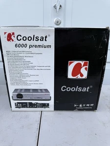 Coolsat 6000 Premium Free To Air Digital Satellite Receiver Black - New - Picture 1 of 10