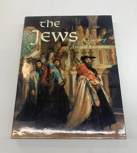 New The Jews A Treasury of Art and Literature By Keller 1992 Oversize HC Jacket - Picture 1 of 9