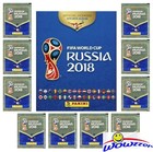 2018 Panini World Cup Russia Collector Package-10 Packs+80 Page Album-50 Sticker