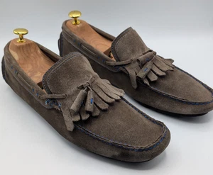 Mocasines Baldinini Carshoe Marrón Reino Unido Talla 10 EU 44 Hecho en Italia - Imagen 1 de 19