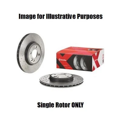 布雷博 09.A047.3X 盘式制动转子-高级 Xtra 十字钻前 — 第 1/3 张图片