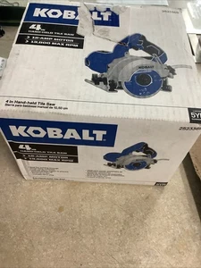Seghetto manuale per piastrelle Kobalt 4" motore 12 Amp 13.800 giri max #253369 solo utensile - Foto 1 di 3