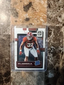 2023 Panini Optics Draft Picks WILL ANDERSON Rated Rookie RC #3 Alabama - Bild 1 von 2