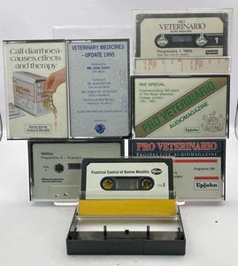 Bundle of Veterinary Audio Magazine Cassette Tapes Dated around 1995 - Imagen 1 de 5