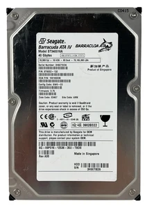 Seagate Barracuda st340016a IDE 40GB Works Great! - Picture 1 of 5
