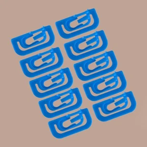 10X Car Windscreen Molding Trim Retainer Clips Blue fit for Mitsubishi - Picture 1 of 4
