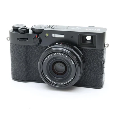 Fujifilm Fuji X100V Black Digital Camera Shutter Count 600 - Image 1 of 4