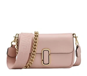 Marc Jacob’s The J Marc Soft Shoulder Bag Rose Pink Brand New - Picture 1 of 10