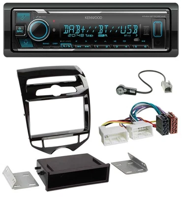 Kenwood Bluetooth MP3 DAB USB Autoradio für Hyundai ix20 ab 10 autom. Klima - Bild 1 von 4