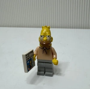 Lego Grampa Abe Simpson Minifigure Series- Abraham Grandpa - Picture 1 of 5