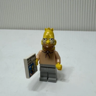 Lego Grampa Abe Simpson Minifigure Series-  Abraham Grandpa - Image 1 of 4