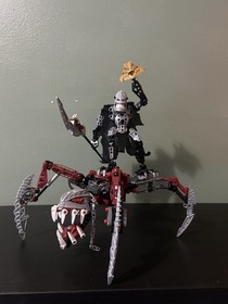 LEGO BIONICLE-8764- VEZON & FENRAKK 100% COMPLETE SET W/ OLMAK MASK