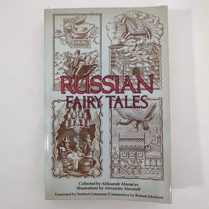Russian Fairy Tales Folklore Mythology Paperback Book Aleksandr Afanas'ev 1973 - Picture 1 of 23