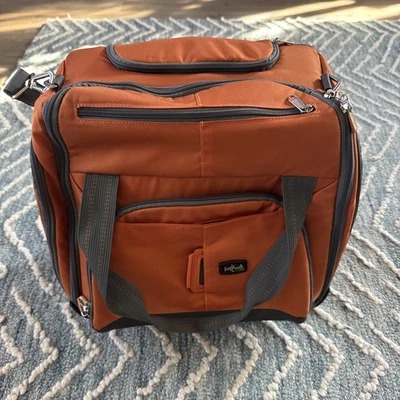 Bagagem de mão Eagle Creak Hovercraft com rodas laranja - Imagem 1 de 4