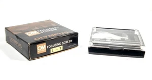 Olympus OM Focusing Screen 1-7, Clean in Original Box & Case - Picture 1 of 2