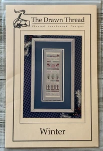 The Drawn Thread WINTER Vintage Cross Stitch Pattern Only - Picture 1 of 4