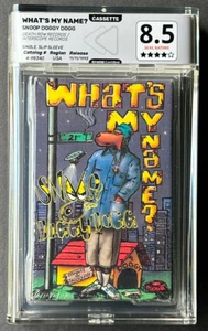 SNOOP DOGGY DOGG What’s My Name? SEALED 1993 Death Row U.S. CASSETTE GRADED 8.5 - Picture 1 of 6