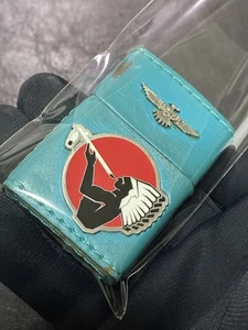 Zippo American Spirit Echtleder Dreidimensional Metall Limited Edition - Bild 1 von 8