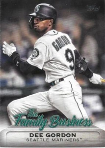 2019 Topps Update DEE GORDON The Family Business - SEATTLE MARINERS - #FB-19 - Picture 1 of 1