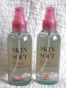 AVON 2 x SKIN SO SOFT SILKY FEUCHTIGKEIT PFLEGENDES TROCKENÖL KÖRPERSPRAYS ~ je 150ml - Bild 1 von 8