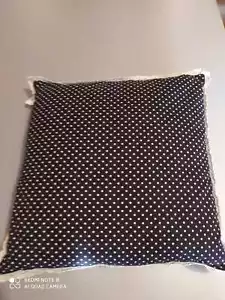 Clayre & Eef decorative cushion filled black white - Picture 1 of 2