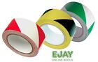 2 Rolls Adhesive Hazard Tape 50mm x 33m (Various Combinations / Colours) 
