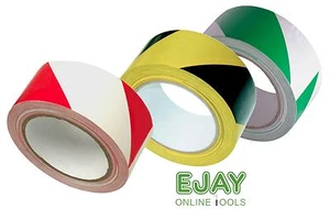 2 Rollen selbstklebendes Gefahrenband 50 mm x 33 m (verschiedene Kombinationen / Farben) - Bild 1 von 7
