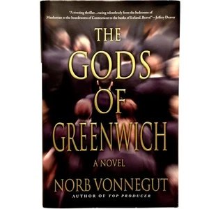 The Gods of Greenwich, Norb Vonnegut (2011, Hardcover) Signed, Association Copy - Picture 1 of 5