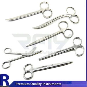 Forbici chirurgiche per dissezione tessuti laboratorio odontoiatrico strumenti chirurgici cesoie - Foto 1 di 7