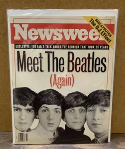 1995 October 23 NEWSWEEK Magazine THE BEATLES, Meet The Beatles (Again)(CP79) -2 - Imagen 1 de 12