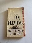 Livre de poche de Russie avec amour par Ian Fleming 18e impression James Bond