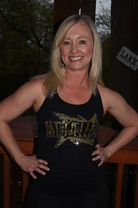 Metallica rhinestone  bling racer back  tank top  XS, S, M, L, XL, 2XL - Picture 1 of 11